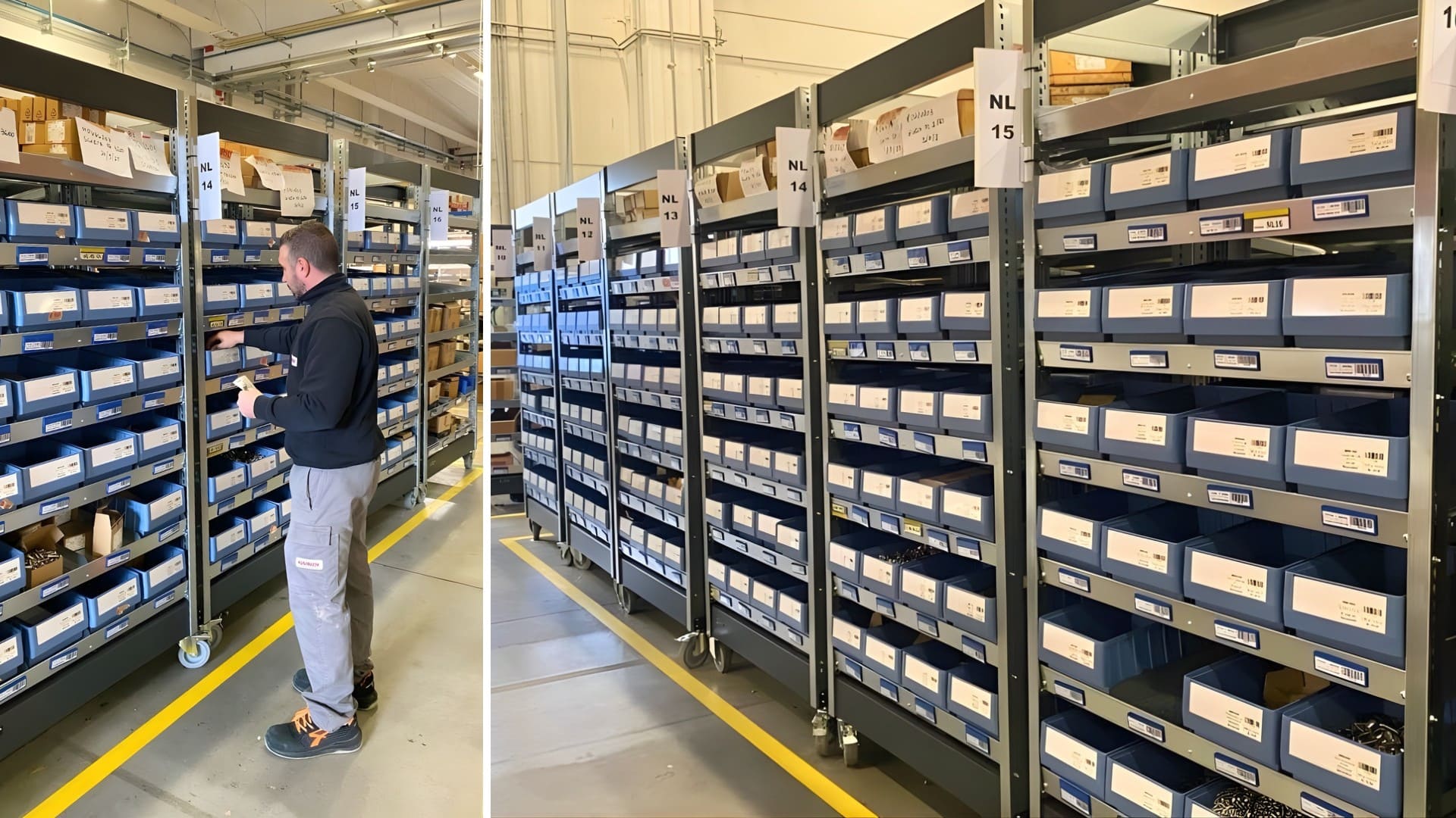 Gestione magazzino con il metodo Kanban fiminox